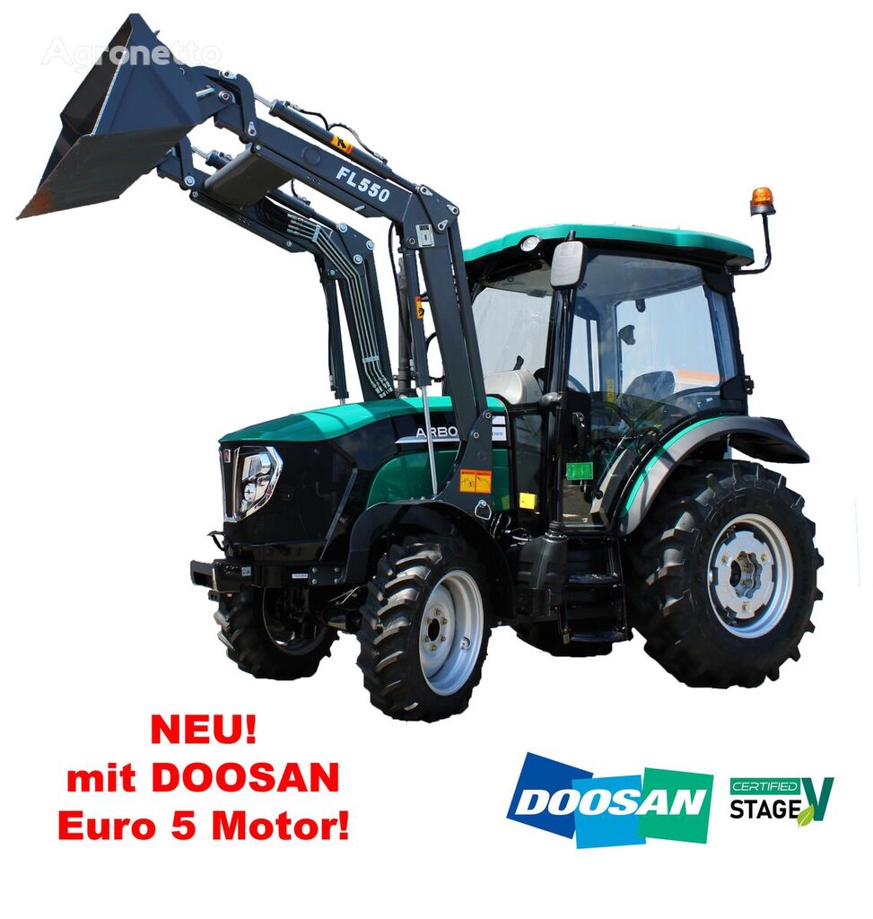 ny Arbos 3055 Doosan Motor Euro 5 minitraktor
