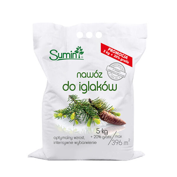 Sumin Fertilizer för barrträd 5+1kg gratis